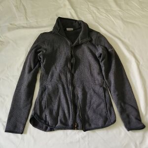 Columbia Women's XS grey zip up jacket #ABH